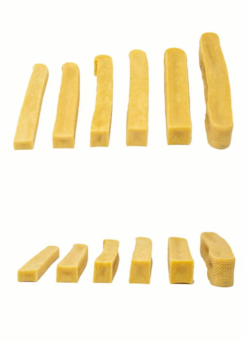 Die Dauerkauer Kau-Käse gibt es in 6 Größen